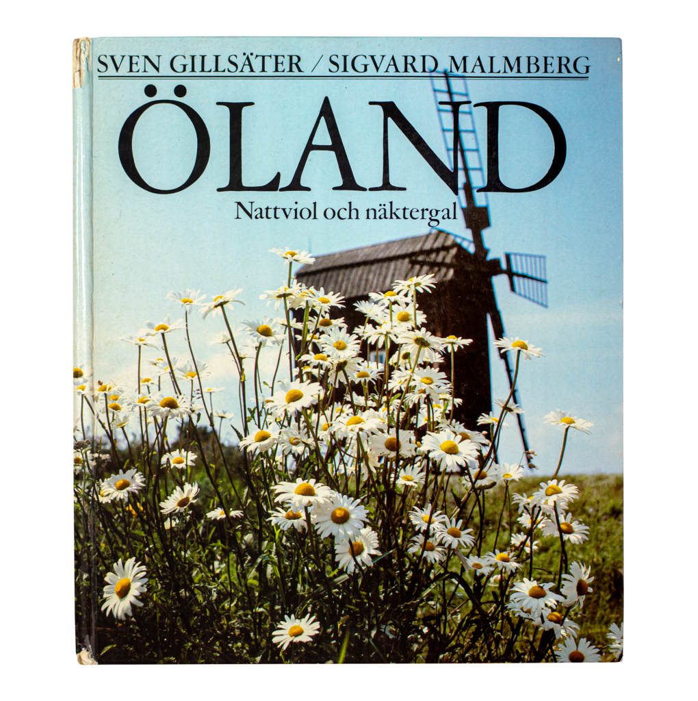 Bild på boken "Öland – nattviol och näktergal", Sven Gillsäter (1983)